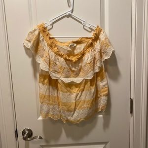 American Eagle Off-The-Shoulder Blouse